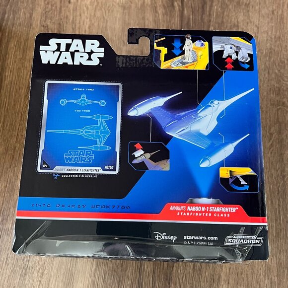 NEW Star Wars Micro Galaxy Squadron Boonta Eve/ Anakin's Naboo N-1 Starfighter - Picture 13 of 15